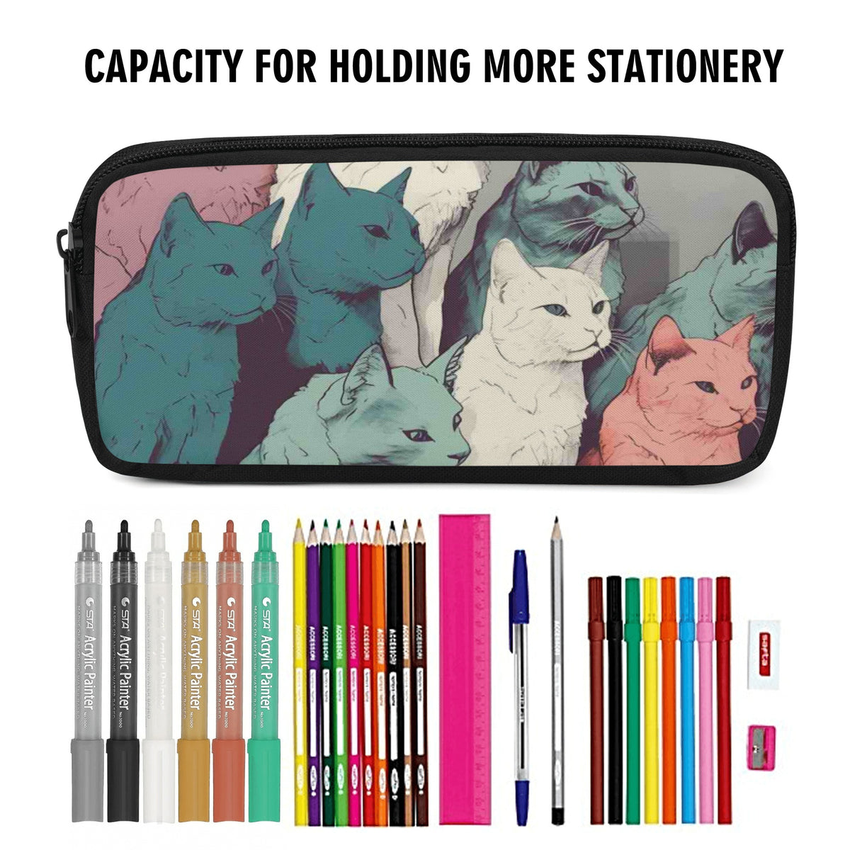 3-Layer Pencil Case - POPCUSTOMS