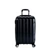 DELSEY Paris Delsey Luggage Helium Aero Carry On Expandable Spinner Trolley (Black)