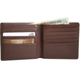 Royce Leather Hipster Men's Bifold Wallet in Genuine Leather