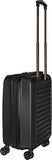 Kenneth Cole Reaction Unisex Midtown - 20" Expandable 8-Wheel Upright Carry On Black Luggage
