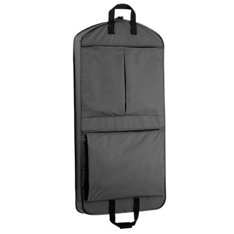 Wallybags 45-Inch Suit Length, Carry-On, Xl Garment Bag With Two Pockets And Extra Capacity