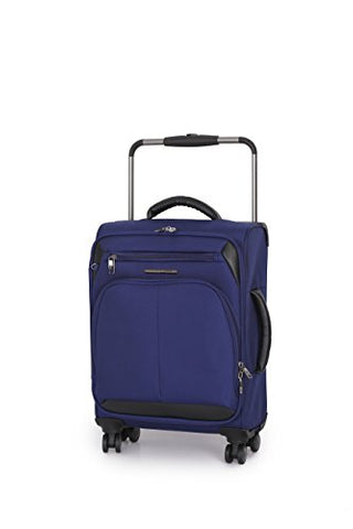 It Luggage World'S Lightest Premium 8 Wheel Spinner 31 Inch Upright (Navy Blue)