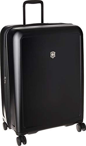 Victorinox Connex Large Hardside Checked Spinner Luggage (Black)