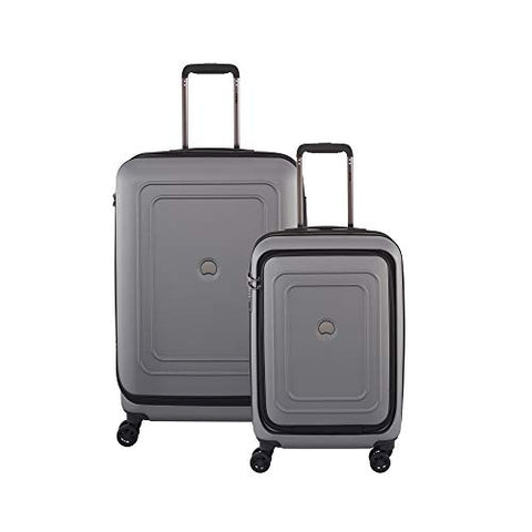 Delsey Luggage Cruise Lite 2-Piece Hardside Set, Titanium