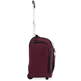 Pacific Coast Signature Underseat 15.5" Rolling Tote Carry-On, Red