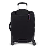 Lipault - Snowflake Carry-On Cabin Size Suitcase Spinner Luggage for Women - Black