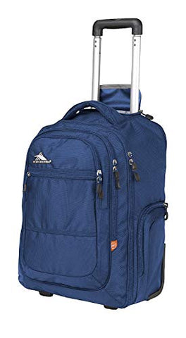 High Sierra Rev Wheeled Backpack (True Navy)