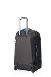 Gregory Mountain Products Split-Case 22 Inch Roller Duffel Bag, Slate Black, 22"