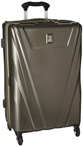 Travelpro Maxlite 5 25-Inch Expandable Hardside Spinner Luggage, Slate Green