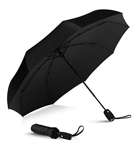 Repel Windproof Travel Umbrella with Teflon Coating