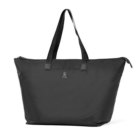 Travelpro Essentials Foldable Tote Travel, Black, One Size