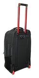 The North Face Accona 26 Carry-Ons Luggage Travel Rolling Bag RTO (Tnf Black)