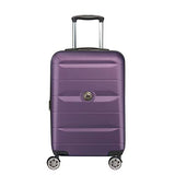 DELSEY Paris Luggage Comete 2.0 Limited Edition Carry-on Hardside Suitcase, Plum