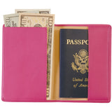 Royce Leather RFID Blocking Passport Travel Document Organizer