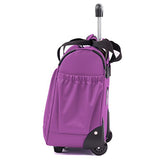 Atlantic Ultra Lite Softsides Rolling Underseat Carry-On, Bright Violet