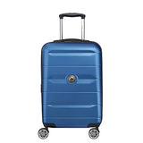 DELSEY Paris Luggage Comete 2.0 Limited Edition Carry-on Hardside Suitcase, Steel Blue