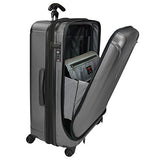 Traveler’S Choice Barcelona Polycarbonate Hardside Expandable Front Opening Spinner Luggage -