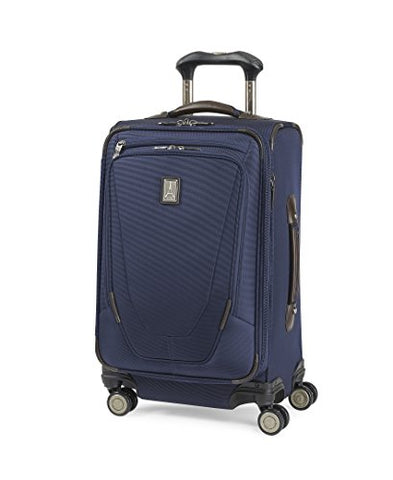 Travelpro Crew 11 21" Expandable Spinner Carry On Luggage, Navy
