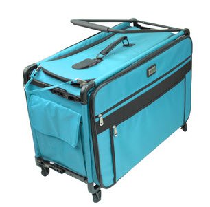 Tutto 9224Tma Turquoise Tutto Machine On Wheels Case, 25 By 18.5 By 13, Turquoise