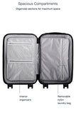 Chester Carry-On Luggage/22" Lightweight Polycarbonate Hardshell/Spinner Suitcase/Tsa Approved