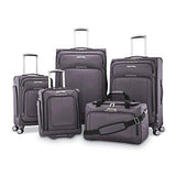 Samsonite SoLyte DLX Underseat Wheeled Carry-On (Mineral Grey)