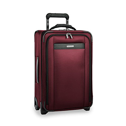 Briggs & Riley Transcend Tall Carry-On Expandable Upright, Merlot