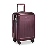 Briggs & Riley Sympatico Hardside International Spinner Luggage, Plum, 21-Inch Carry-On