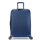 Samsonite Flexis Expandable Softside Checked Luggage With Spinner Wheels, 25 Inch, Carbon Blue