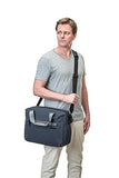 Pacsafe Intasafe Anti-Theft 15 inch Laptop Shoulder Bag / Briefcase, Navy Blue