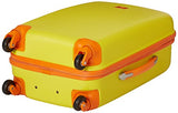 Anne Klein 20"  Hardside Carry-On Spinner Luggage, Yellow Orange