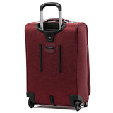 Travelpro Luggage Platinum Elite 22" Carry-On Expandable Rollaboard W/Usb Port, Bordeaux