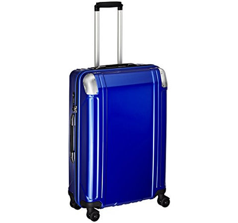 Zero Halliburton Geo Polycarbonate 26" 4 Wheel Spinner Travel Case (Blue)