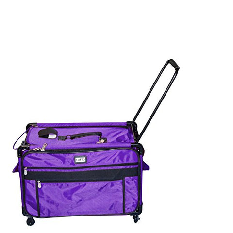 Tutto 9228Pma 2Xl Purple Machine On Wheels Case, Purple