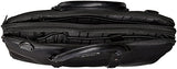 Kenneth Cole Reaction Faux Leather Slim Dual Compartment Top Zip 16" Laptop Business Case, Black