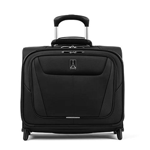 Travelpro Luggage Maxlite 5 16" Lightweight Carry-on Rolling Tote Suitcase, Black