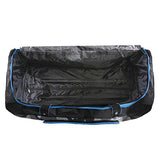 Ecko Unltd. Men's United 32" Large Rolling Duffel Bag, Grey Camo/Blue, One Size