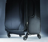 Samsonite Liftwo Spinner 21 Luggage, Black, One Size