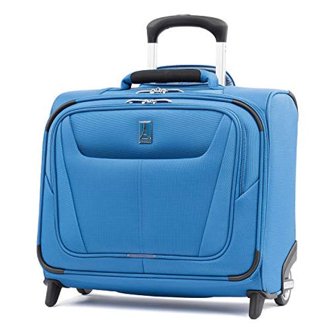 Travelpro Luggage Maxlite 5 16" Lightweight Carry-on Rolling Tote Suitcase, Azure Blue