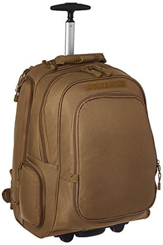 Mercury Wheeled Laptop Case Backpack, Coyote One Size