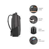 SOLO New York Nomad Navigate, Professional Slim Backpack for Women, Men, fits 15.6 inch Laptop