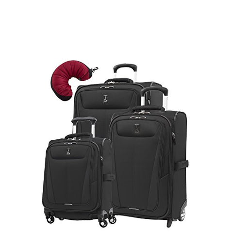 Travelpro Maxlite 5 | 4-Pc Set | Int'L Carry-On Spinner, 22" Carry-On & 26" Exp. Rollaboard With