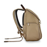 Briggs & Riley Sympatico Small U-Zip Backpack, Caramel, One Size