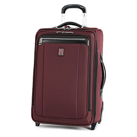 Travelpro Platinum Magna 2 Carry-On Expandable Rollaboard Suiter Suitcase, 22-In., Marsala Red