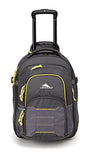 High Sierra Ultimate Access 2.0 Carry On Wheeled Backpack, Mercury/Charcoal/Yell-O
