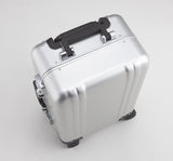 Zero Halliburton Classic Aluminum Carry On 4 Wheel Spinner Travel Case, Black, One Size
