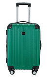 Travelers Club Luggage Madison 20 Inch Expandable Hardside Carry, Green