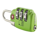 Lewis N. Clark Travel Sentry Large 3Dial Combo Lock, Green, One Size