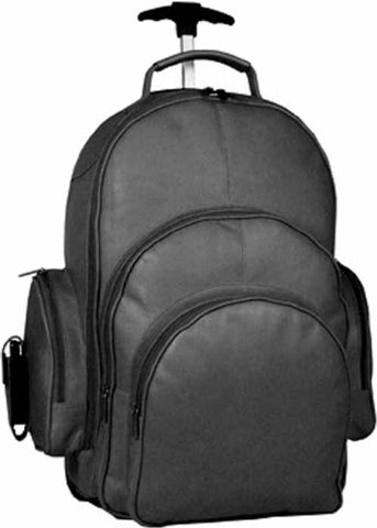 David King & Co. Backpack On Wheels, Black, One Size