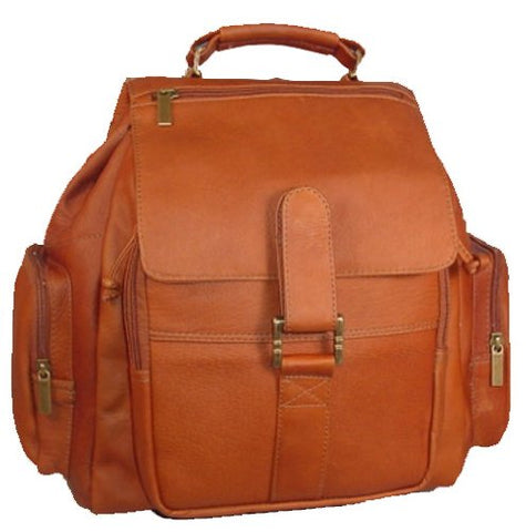 David King & Co. Top Handle Promotional Backpack, Tan, One Size