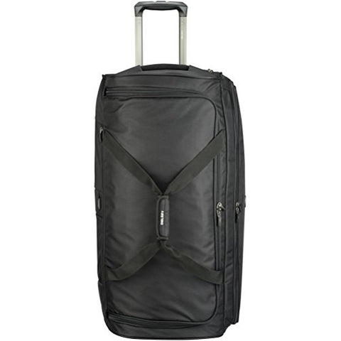 Delsey Luggage Cruise Soft 30" Trolley Rolling Duffel, Black, One Size